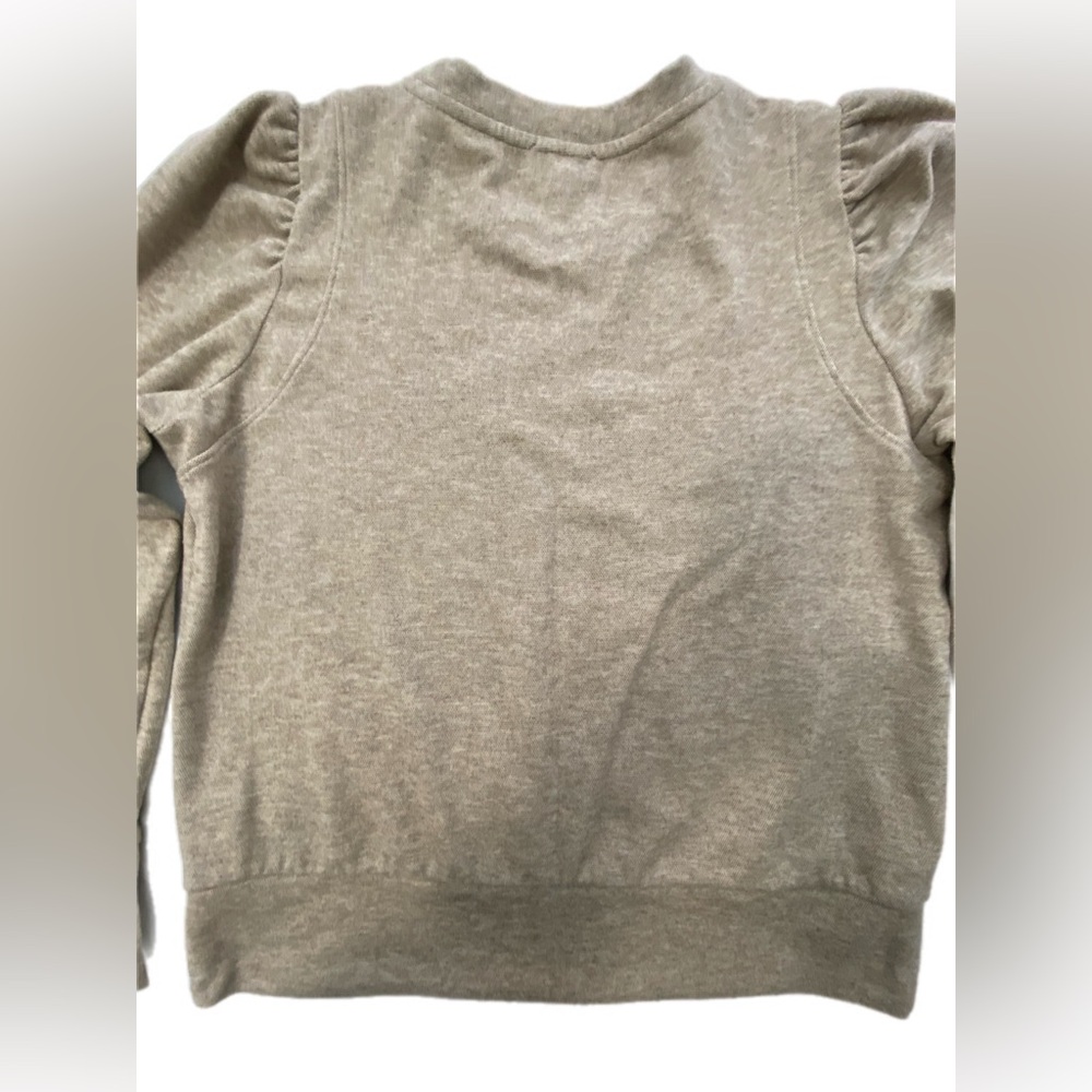 Evereve Stacy Heather oatmeal pullover Large - Picture 6 of 7